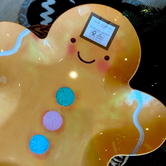 Cupcakes & Cashmere Gingerbread tray large cocoa cakes cookies Santa Christmas - Picture 4 of 7